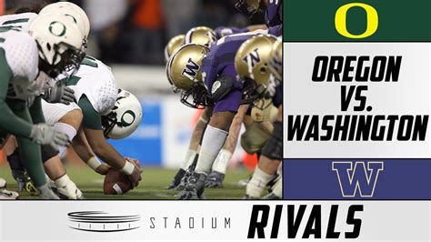 oregon washington rivalry|Oregon vs. Washington: Key Stats to Know for the Pac.
